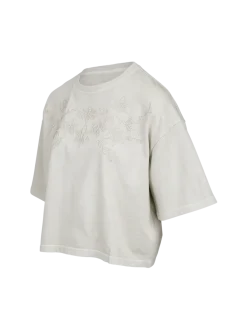 Dilola Dames T-shirt | Feather Grey