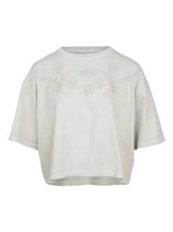 Dilola Dames T-shirt | Feather Grey