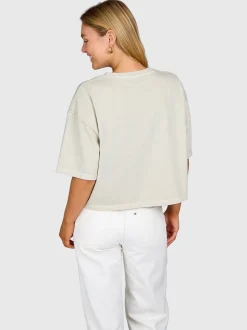 Dilola Dames T-shirt | Feather Grey