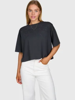 Dilola Dames T-shirt | Pirate Black