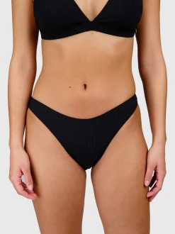 Djaja-Rib Dames Bikini Broekje | Zwart