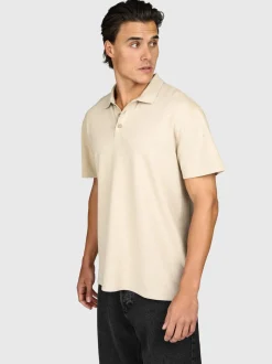 Domo Heren Polo | Feather Grey