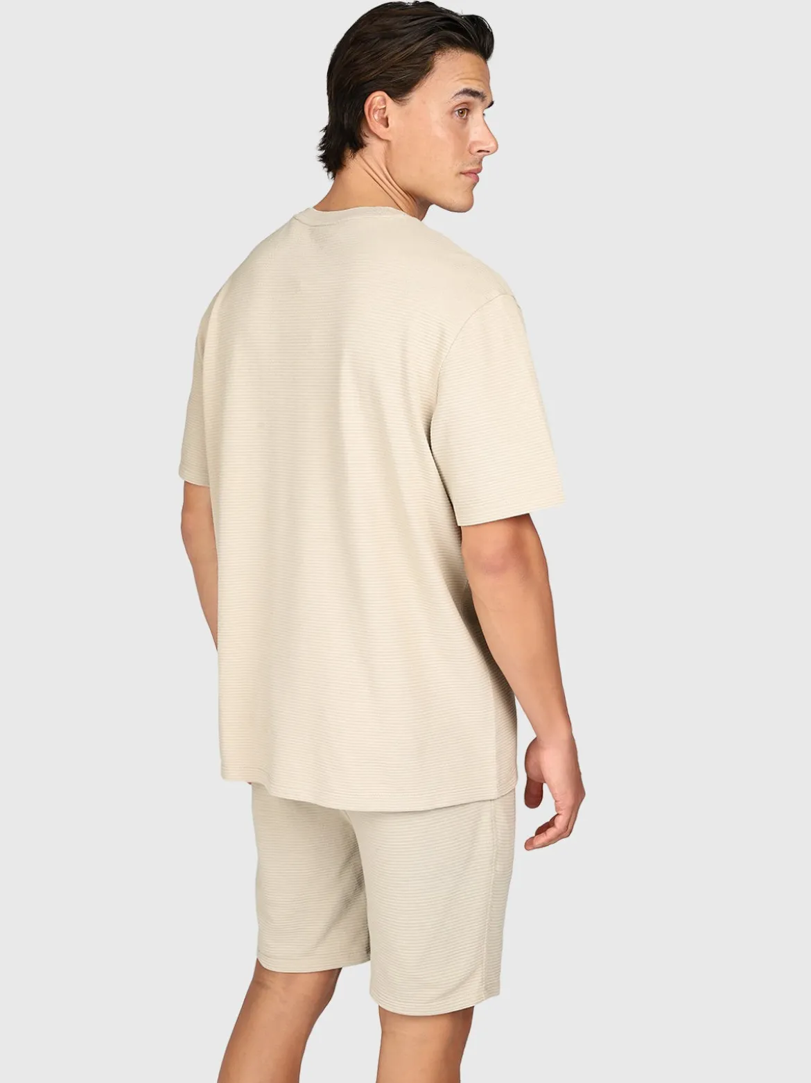 Dozan Heren T-shirt | Feather Grey