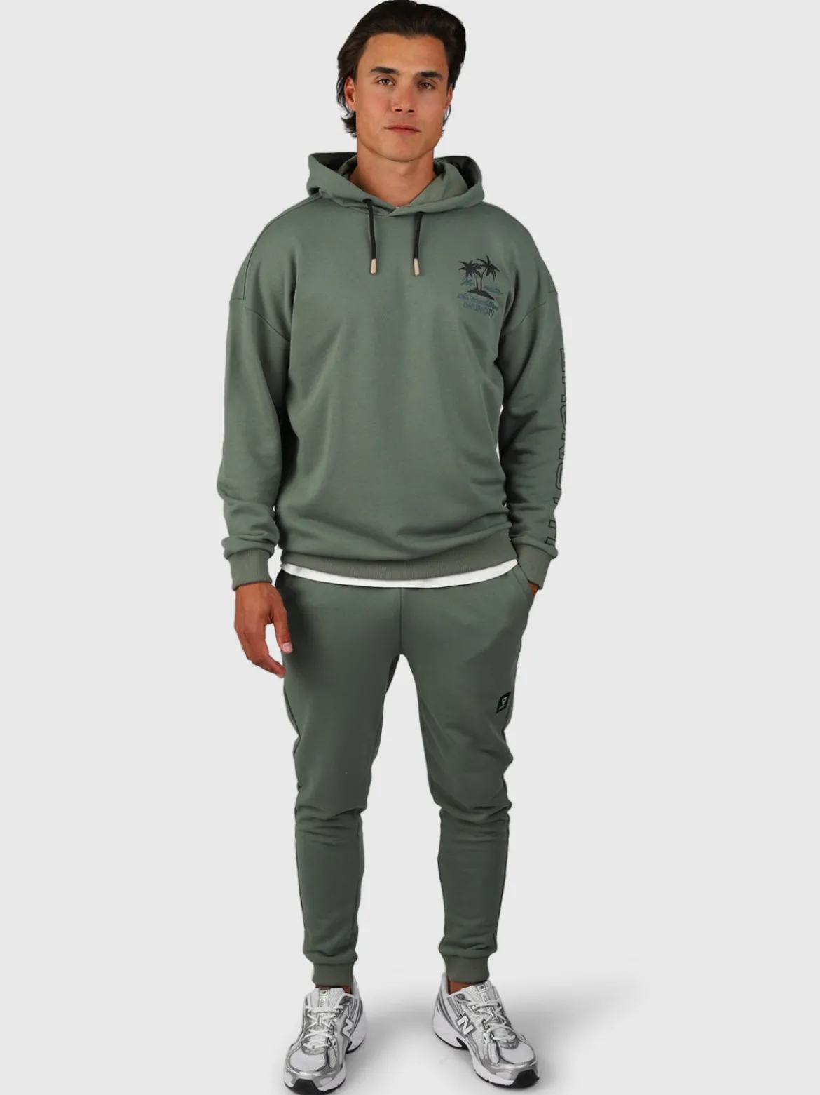 Durbasker Men Sweatpants | Vintage Green