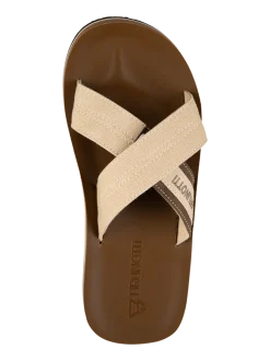 Ebbet Heren Slippers | Beige