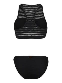 Elena Dames Sports Bikini | Black