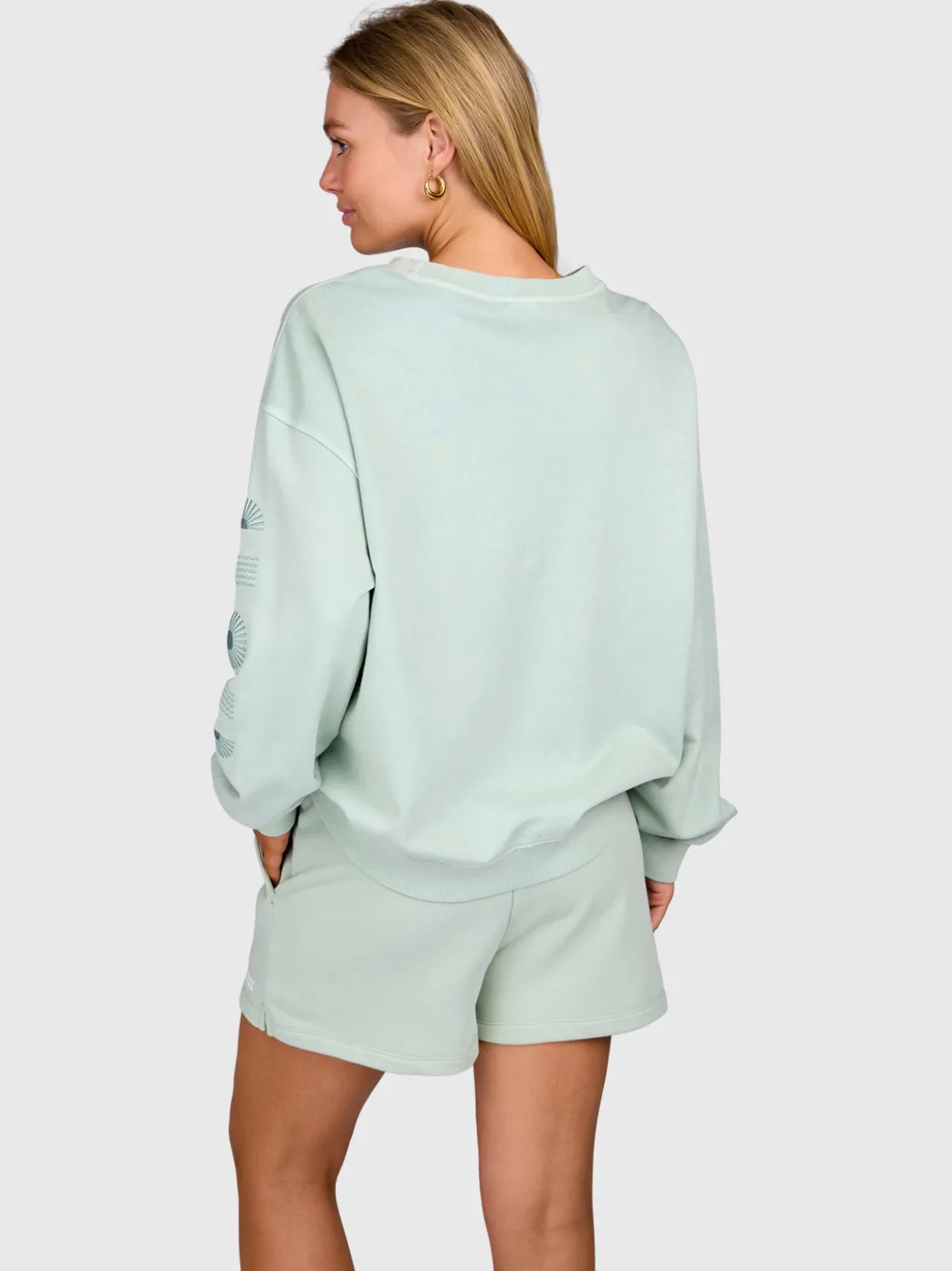 Esseries Dames Sweater | Aqua Grey