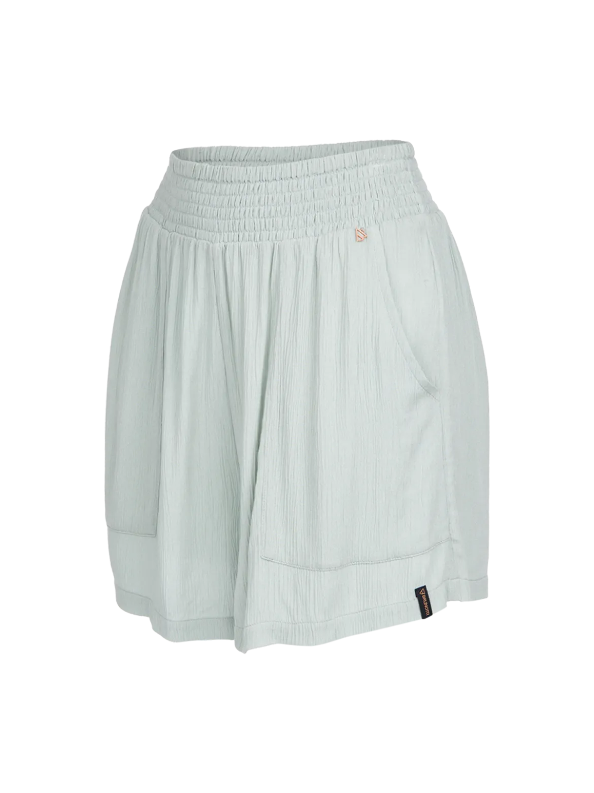 Essia Dames Shorts | Aqua Grey
