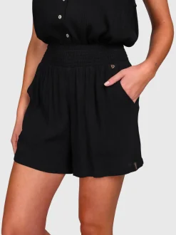 Essia Dames Shorts | Zwart