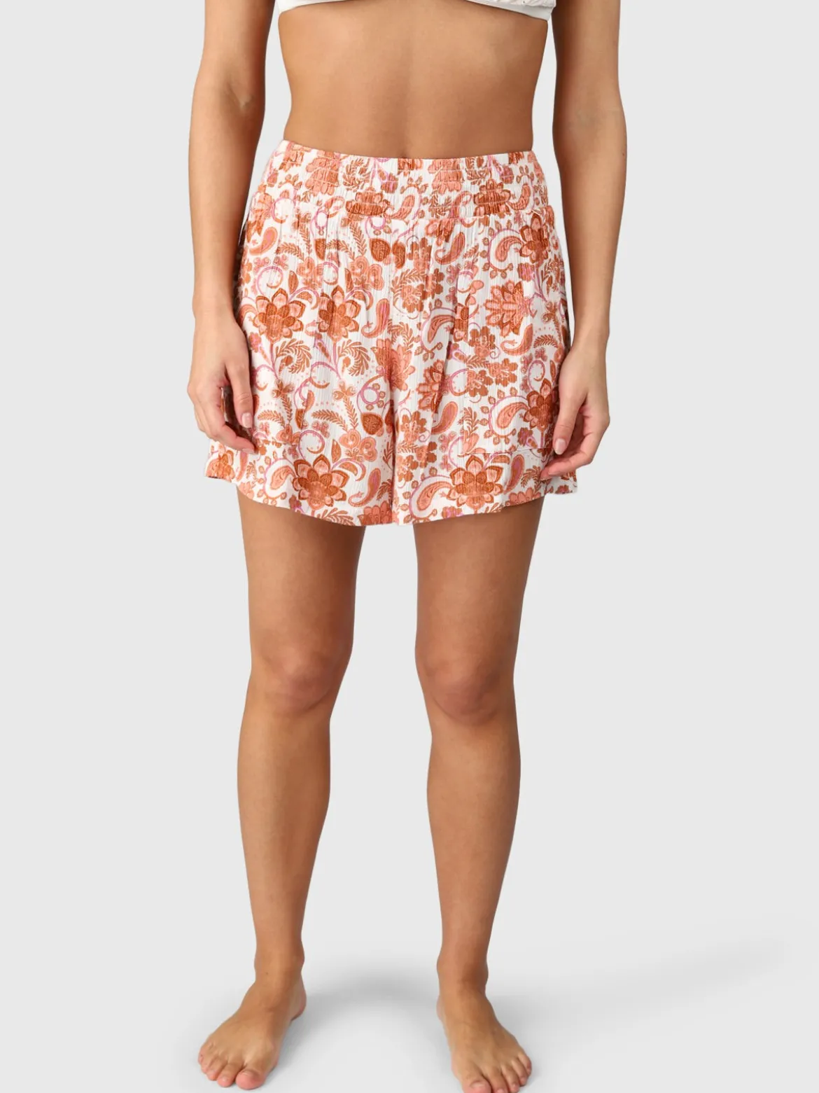 Essia-Paisley Women Shorts | Snow
