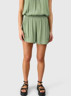 Essia Women Shorts | Eucalyptus