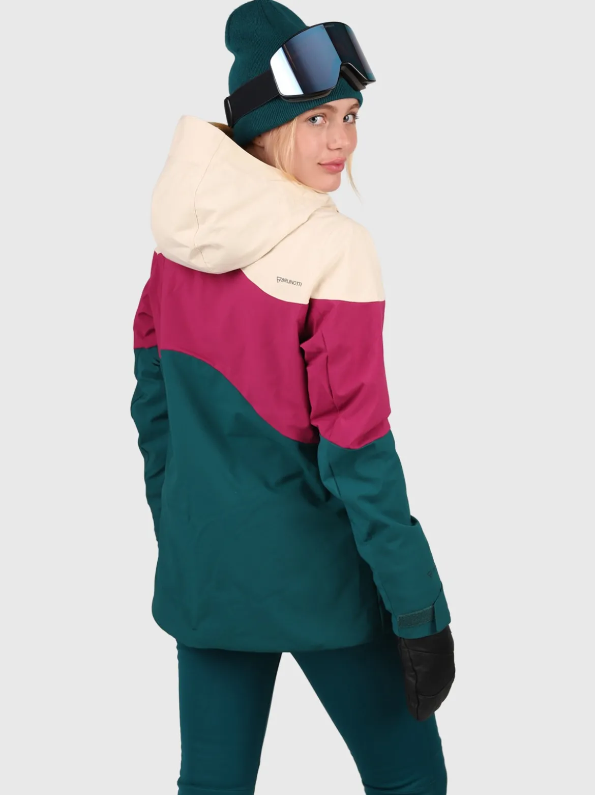 Fastonia Dames Ski Jas | Evergreen
