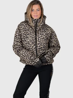 Fiaskia-Print Dames Ski Jas | Wild Thing Fungi