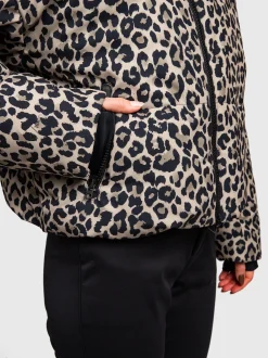 Fiaskia-Print Dames Ski Jas | Wild Thing Fungi