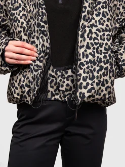 Fiaskia-Print Dames Ski Jas | Wild Thing Fungi