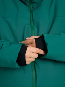 Fiaskia Women Snow Jacket | Hunter Green