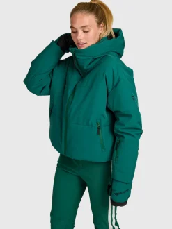 Fiaskia Women Snow Jacket | Hunter Green