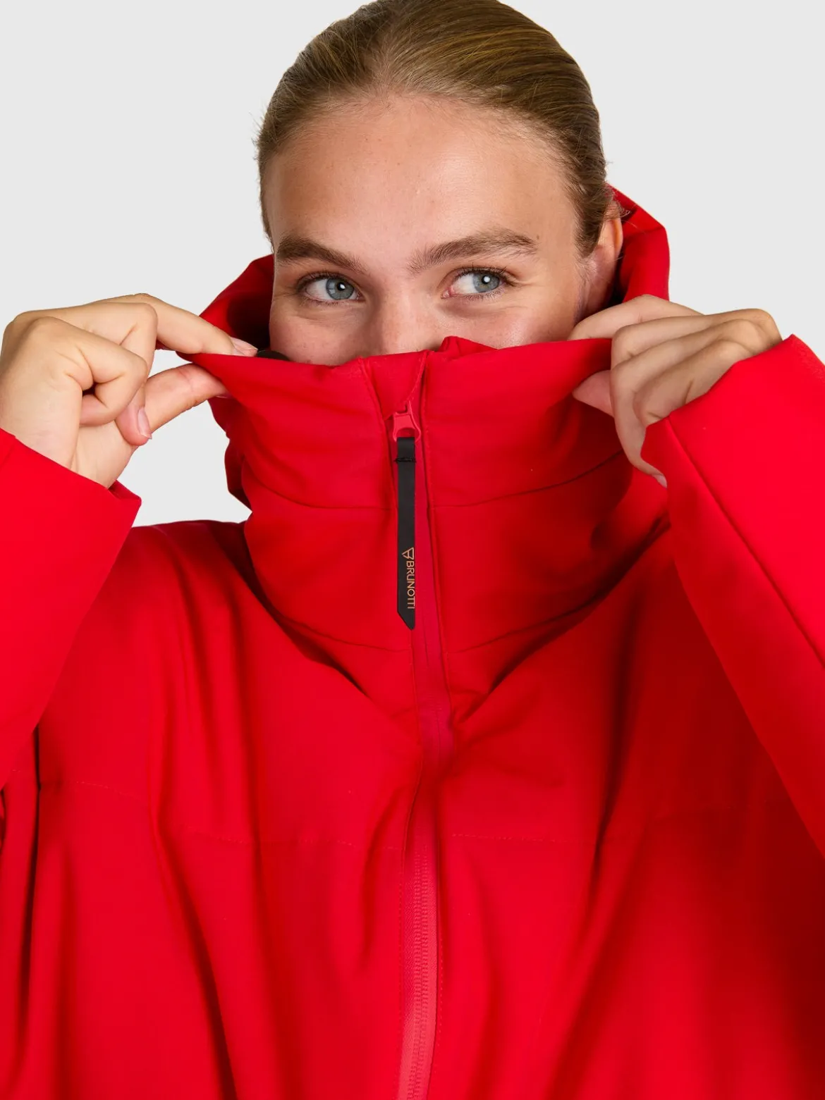 Fiaskia Women Snow Jacket | True Red