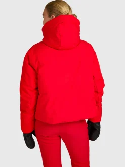 Fiaskia Women Snow Jacket | True Red