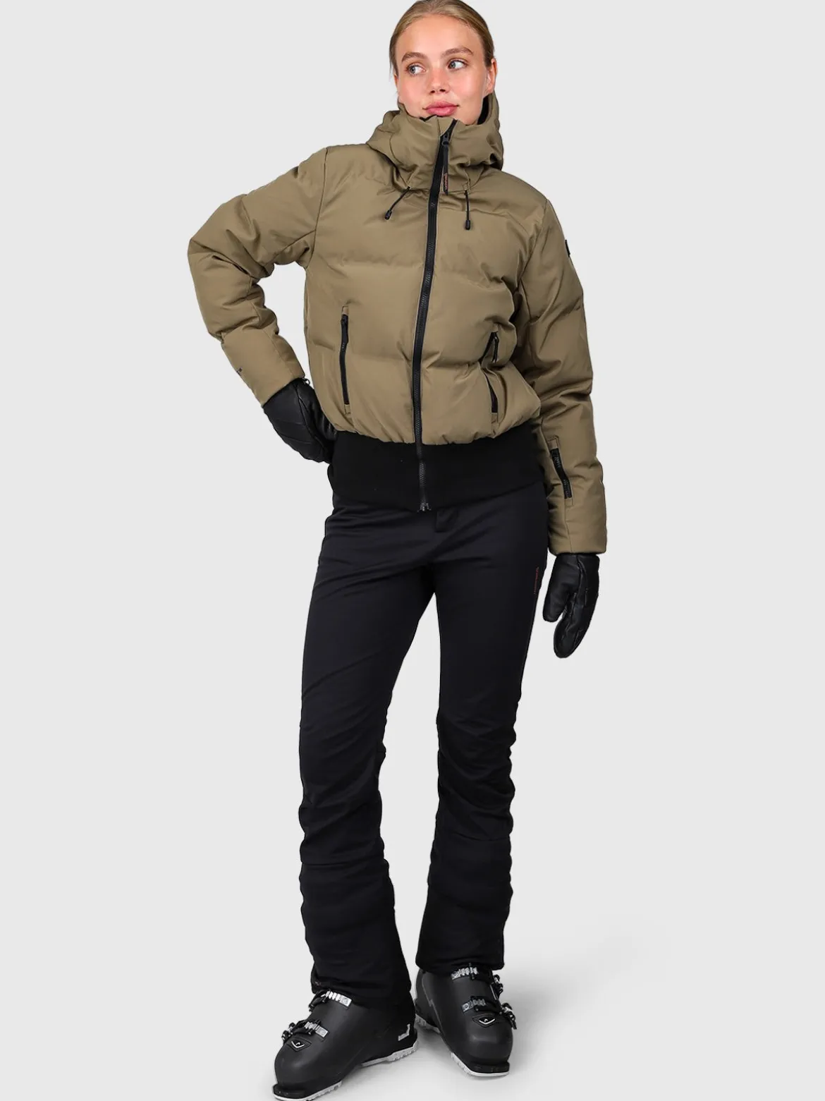 Firecrown Dames Ski Jas | Dusky Green