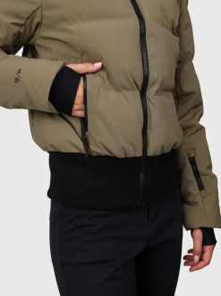 Firecrown Dames Ski Jas | Dusky Green