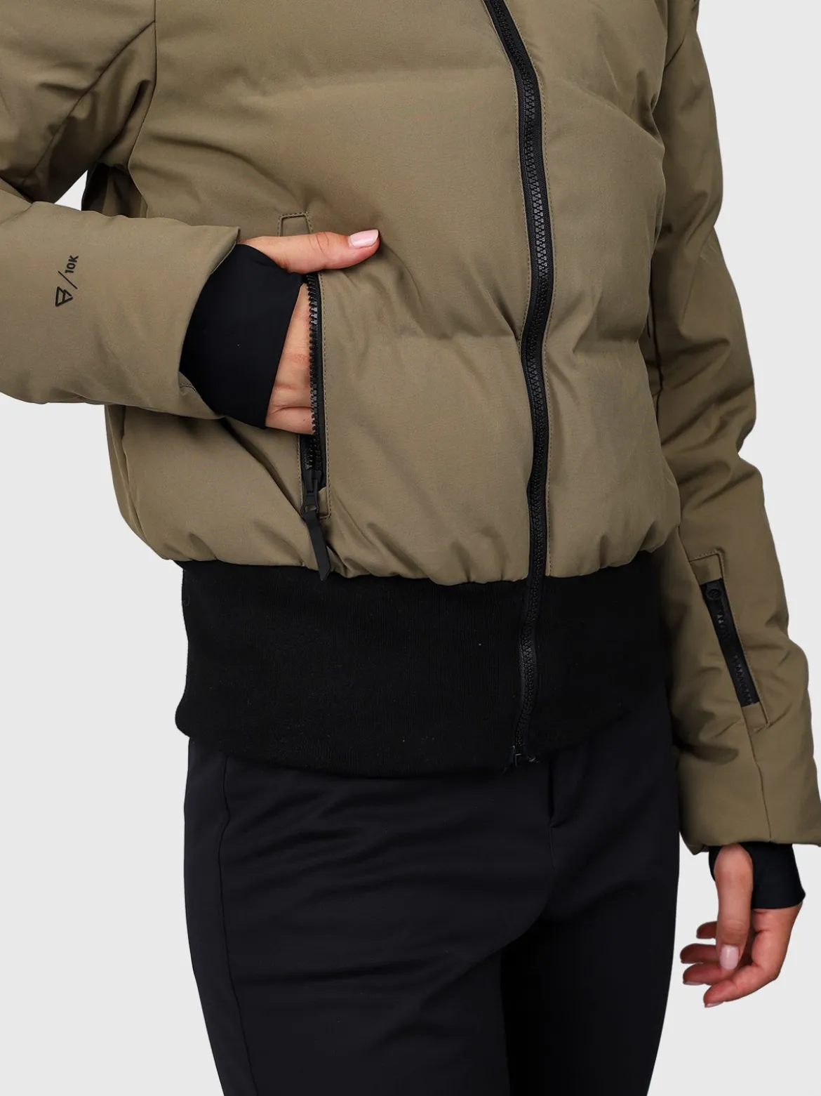 Firecrown Dames Ski Jas | Dusky Green