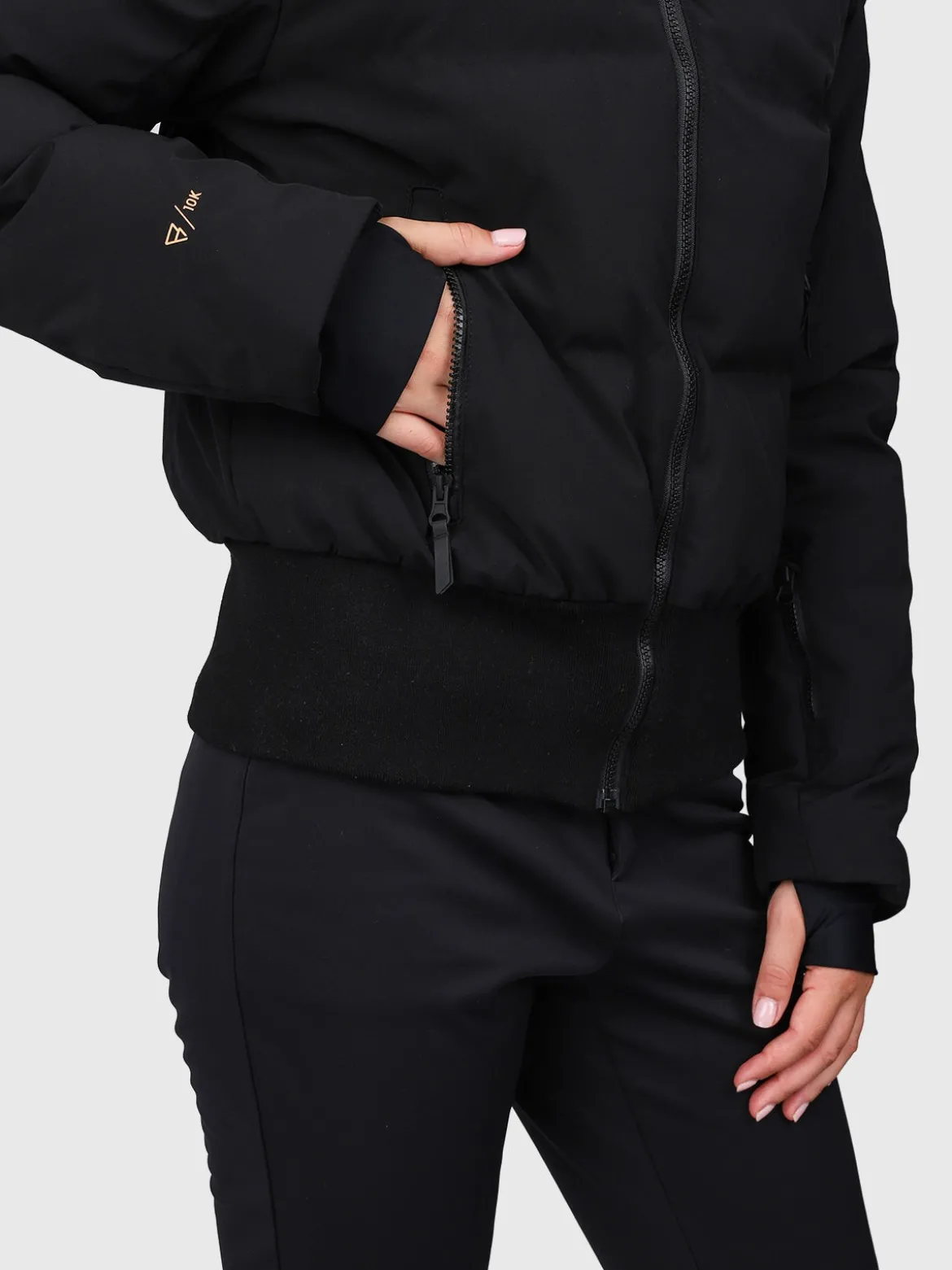 Firecrown Dames Ski Jas | Zwart