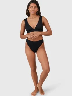 Flores Dames Bikinibroekje | Black