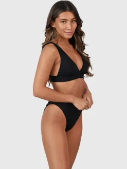 Flores Dames Bikinibroekje | Black