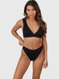 Flores Dames Bikinibroekje | Black