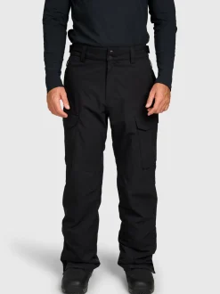 Footrail-Cargo Heren Ski Broek | Zwart