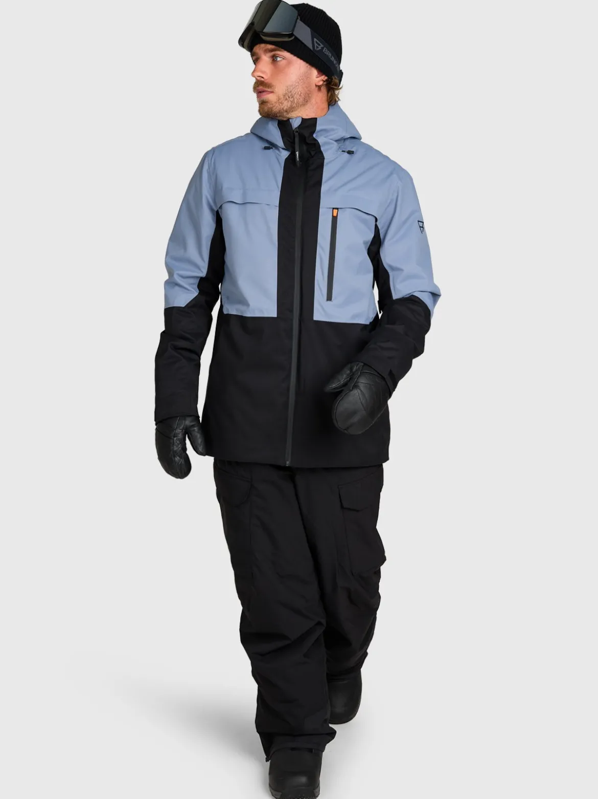 Footrail-Cargo Heren Ski Broek | Zwart