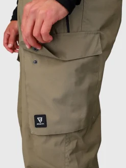 Footrail-Cargo Heren Ski Broek | Dusky Green