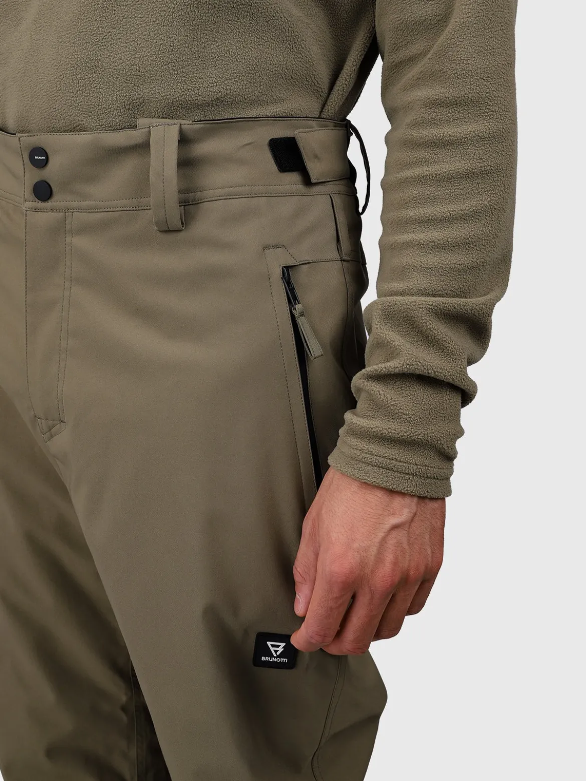 Footrail Heren Ski Broek | Dusky Green