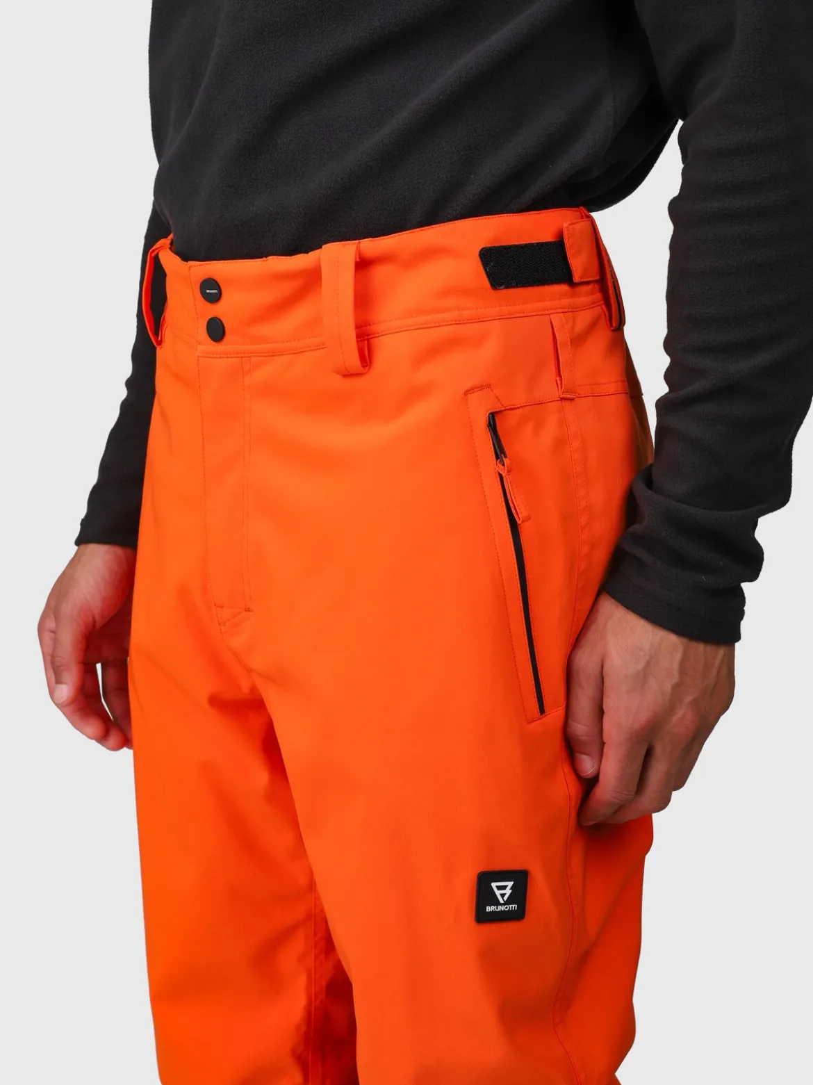 Footrail Heren Ski Broek | Punch Orange