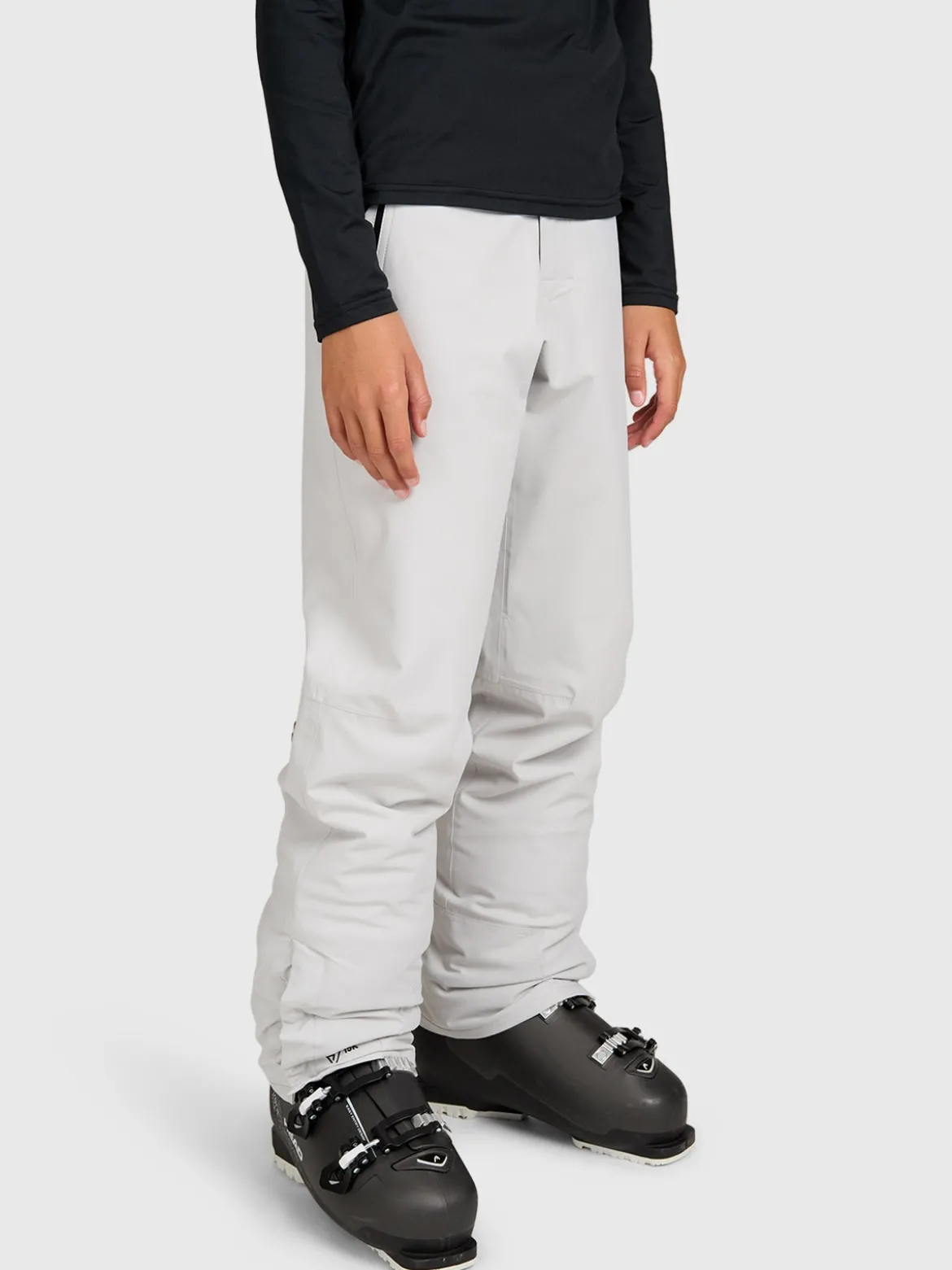 Footraily Boys Snow Pants | Soft Grey