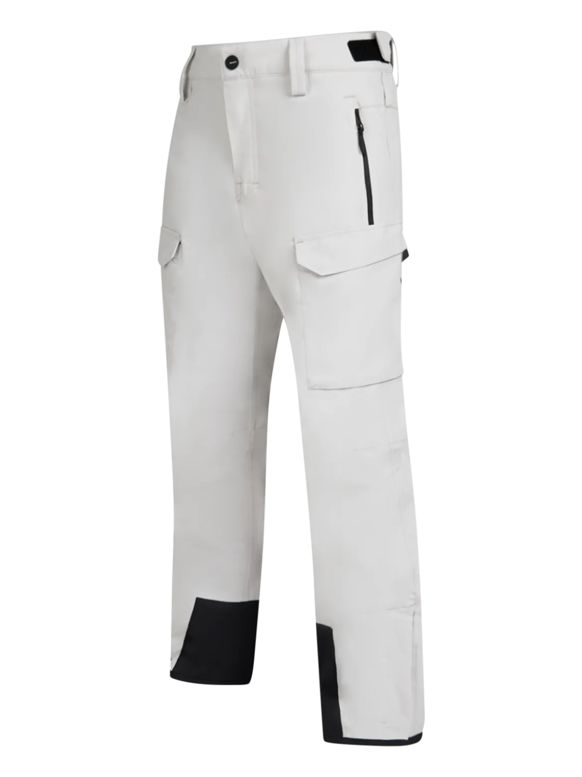 Footraily-Cargo Boys Snow Pants | Soft Grey