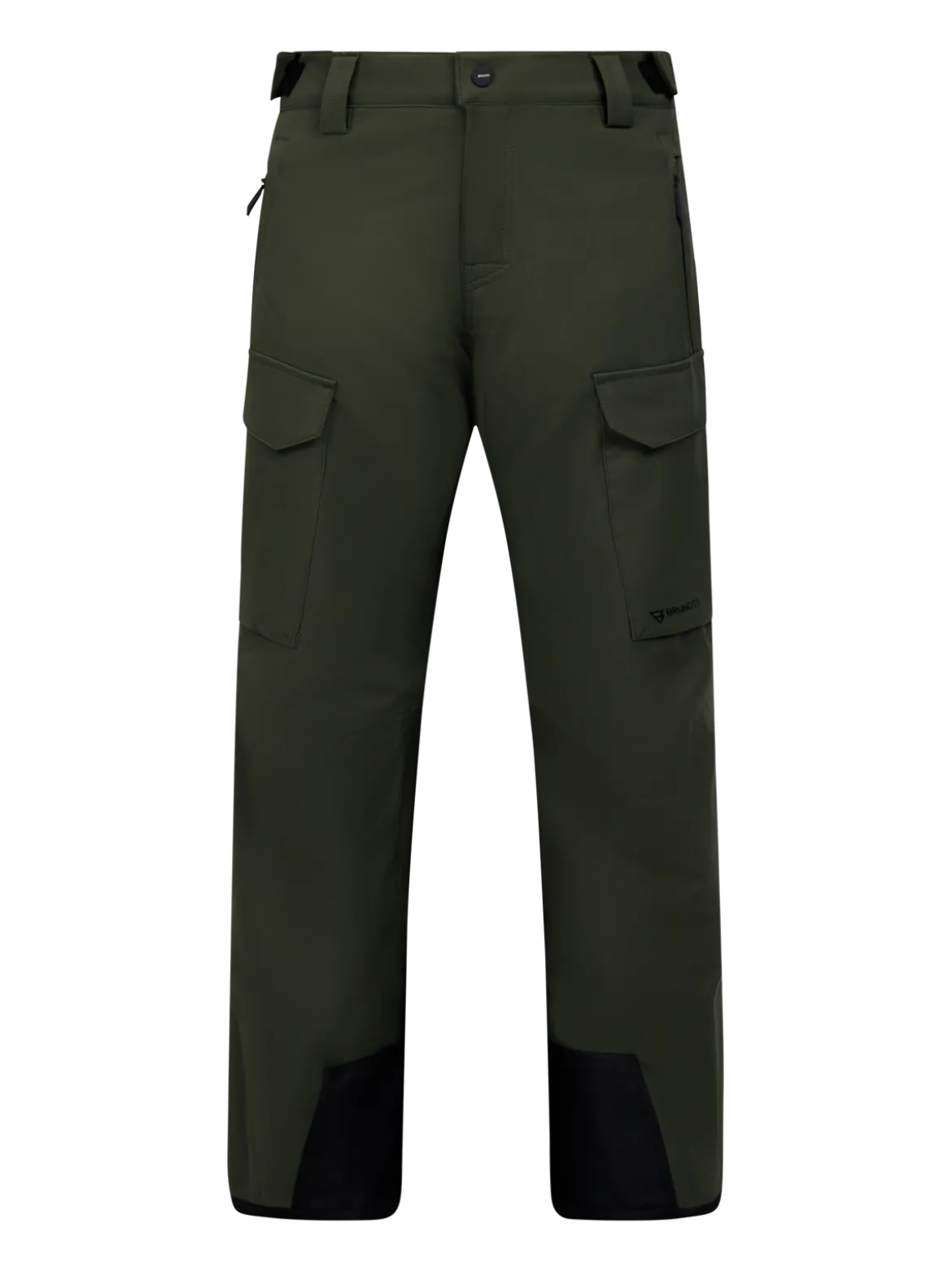 Footraily-Cargo Boys Snow Pants | Deep Green
