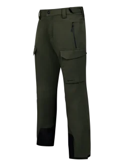 Footraily-Cargo Boys Snow Pants | Deep Green