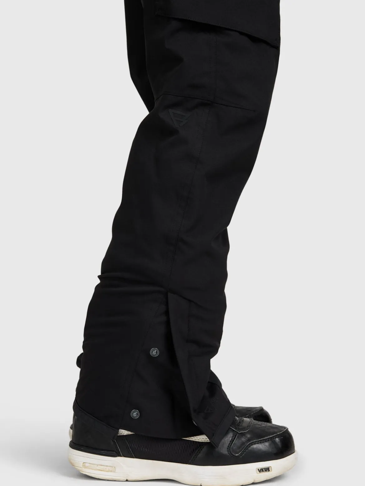 Footraily-Cargo Boys Snow Pants | Black