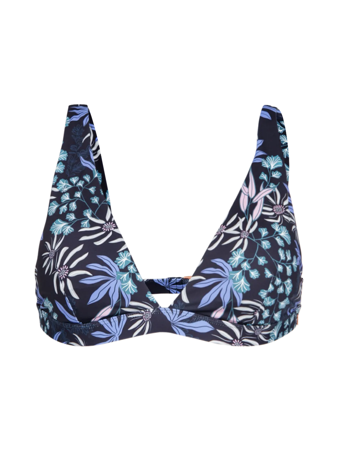 Fortelle-Print Dames Bikini Top | Zwart