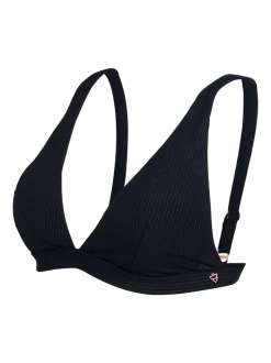 Fortelle-Rib Dames Bikini Top | Zwart