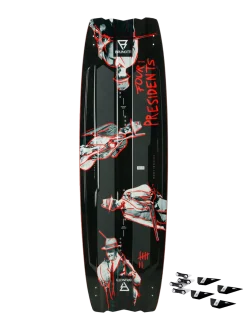 Four Presidents Hawk+G10Fins Uni Kiteboard