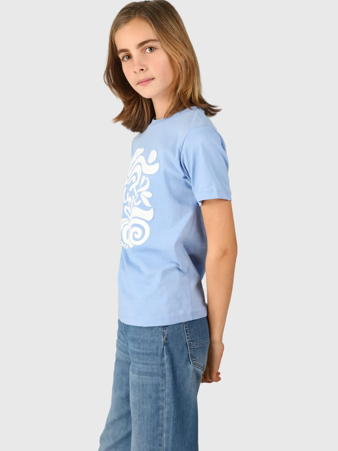 Freya Girls T-shirt | Bluebell