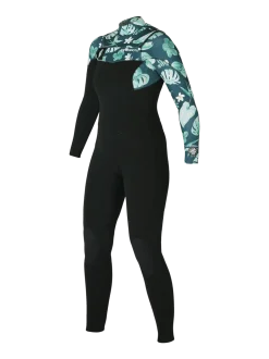 Glow Fullsuit 3/2mm Dames Wetsuit | Zwart
