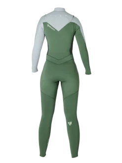 Glow Fullsuit 3/2mm Dames Wetsuit | Groen