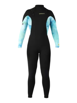 Glow-Fullsuit-5/3-Splash Dames Wetsuit | Blauw