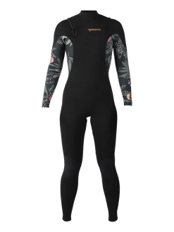 Glow-Fullsuit-5/3-Tropic Dames Wetsuit | Groen