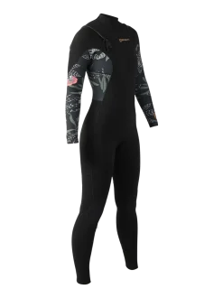 Glow-Fullsuit-5/3-Tropic Dames Wetsuit | Groen