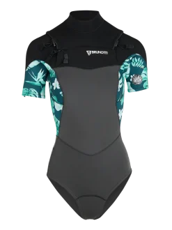 Glow Shorty 2mm Dames Wetsuit | Zwart